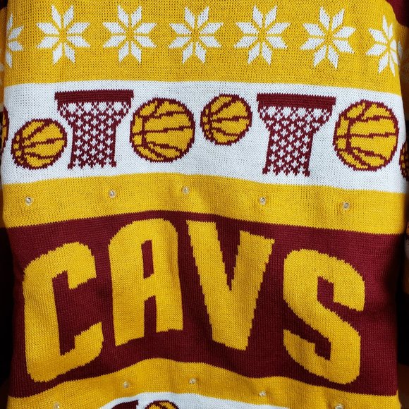 NBA Light Up Ugly Sweater Size 2XL - Picture 3 of 5